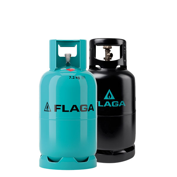 5kg Stahl Gasflasche